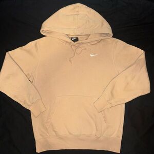 Women’s Nike Dri-Fit Hoodie “Tan” Size XS Gently Used